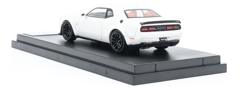 Auto Escala 1/64 Dodge Challenger Srt Hellcat Sthdcbn Blanco
