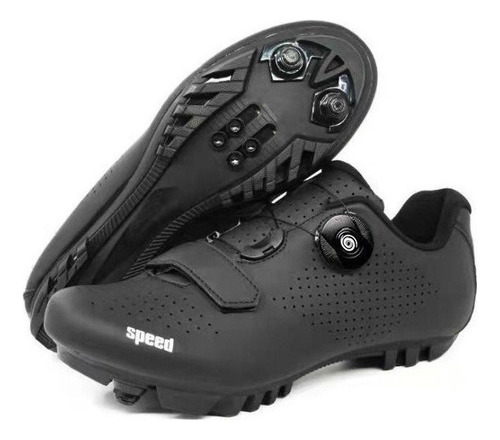 Zapatillas Ciclismo Mtb/ruta Self-lock 2 En 1 Hombre