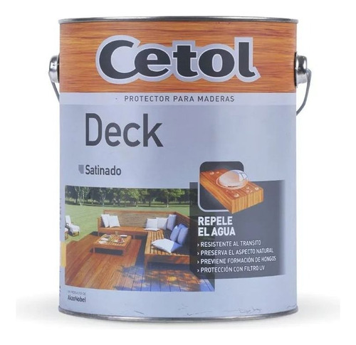 Cetol Protector Para Deck Exterior Impregnante X 1lt| Gran