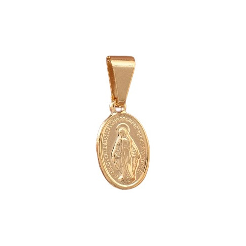 Dije Milagrosa Oro Laminado 18k