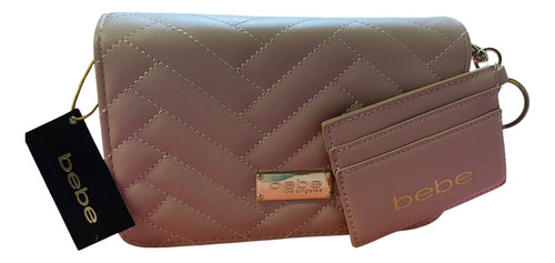 Bolsa Crossbody Bebe Original Para Mujer Con Tarjetero