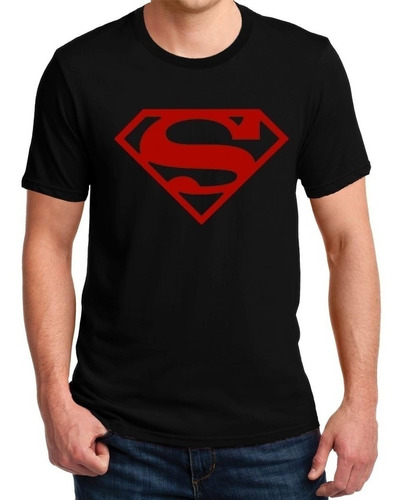 Imagen 1 de 2 de Polera Estampada Superboy Superman Superheroe