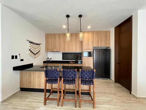 Venta Departamento De 2 Habitaciones En Privada En Temozón Norte