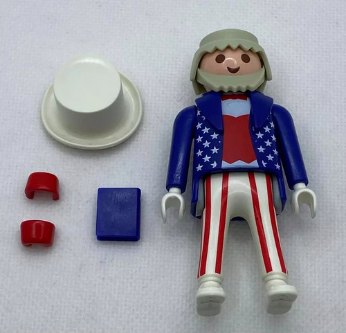 Playmobil 5203 Figuras Serie 1 Tio Sam Retromx (Usado)