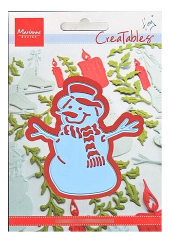 Suaje De Corte De Muñeco De Nieve / Creatables Snowman