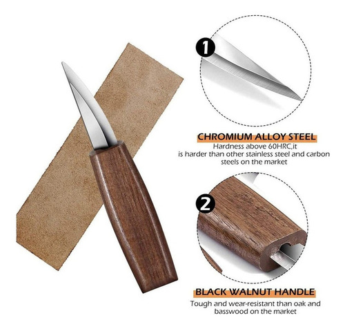 5 Cuchillos Para Tallar Madera Para Principiantes