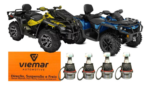 Kit Pivô Bombardier Honda Fourtrax Trx 420 2014/2022 Cancam