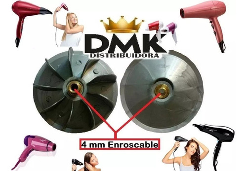 Aspa Para Secador De Cabello 4 Milimetros Mayor Y Detal