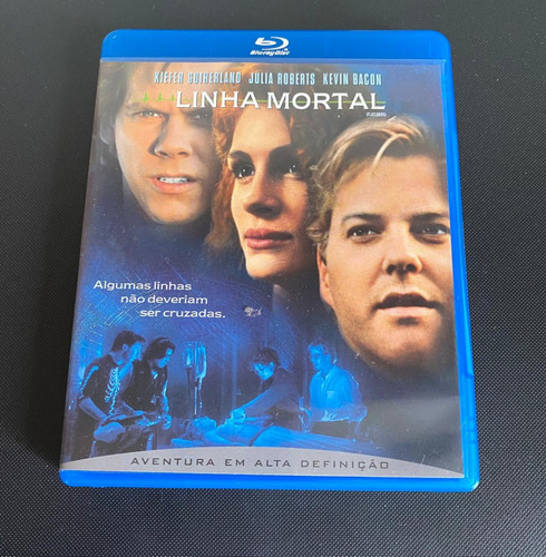 Imagem 1 de 4 de Blu Ray Linha Mortal - Nacional - Raro - Lombada Azul