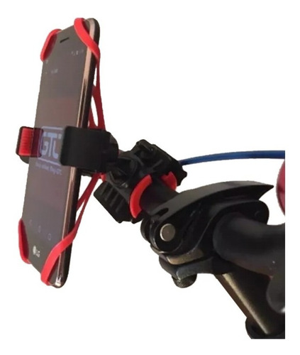 Imagen 2 de 8 de Soporte Celular Para Bicicleta Moto Monopatin Gps Universal