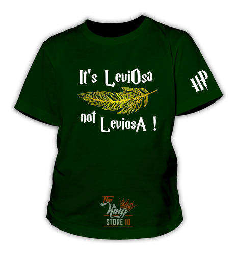 Polera De Niño, Leviosa, Harry Potter, Fans / Thekingstore