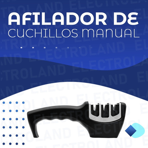 Imagen 2 de 10 de Afilador Manual Cuchillos Profesional 3 Tipos De Afilado