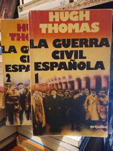 La Guerra Civil Española. Hugh Thomas. 2 Libros.