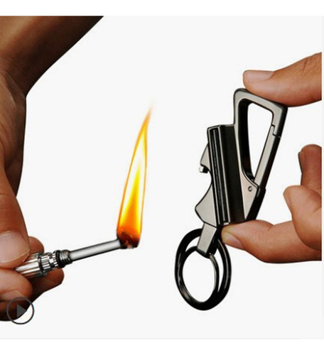 3 Llaveros Multifunción Con Encendedor