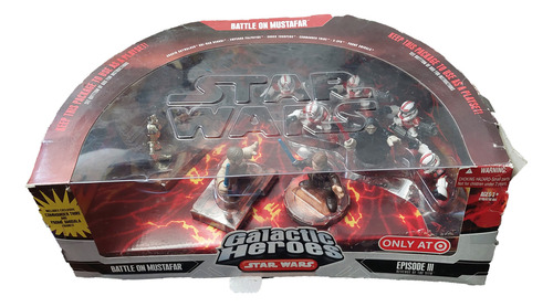 Figuras Star Wars Episodio Iii Batalla En Mustafar