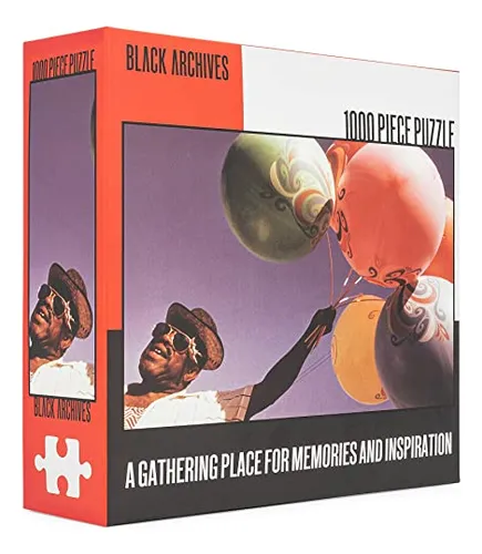 comprar Black Archives Puzzle: Hombre Con Globos, 1000 Piece Yvzd1