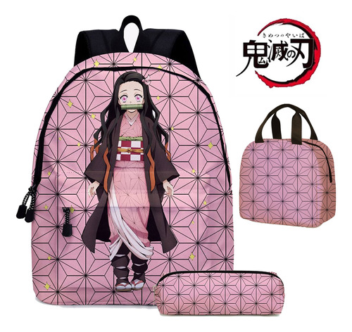 Morral Kit Anime Demon Slayer Nezuko Para Niñas