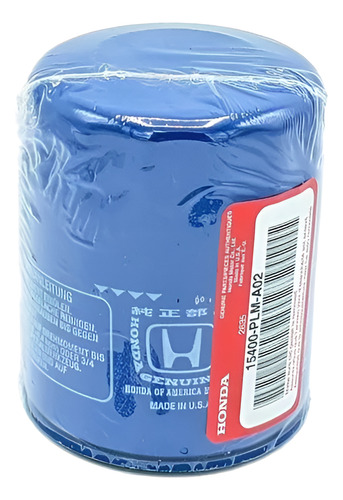 Filtro De Aceite Y Junta Del Tapon De Purga Originales Honda