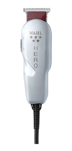 Imagem 2 de 6 de Combo Maquina Wahl Super Taper Chrome Acabamento Hero - 110v