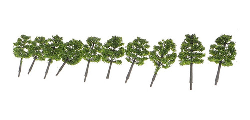 15 Mini Arbol Arbusto Maqueta Vegetación Modelismo De 3.5 Cm