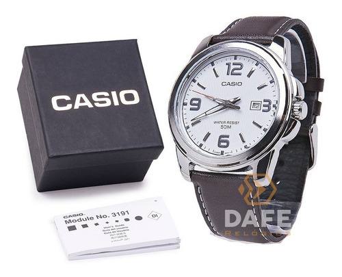 Relógio Casio Mtp-1314 Analógico Cronometro C/ Caixa E Nf