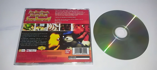 Digimon World 3 Ps1 Black Label Mídia Prata