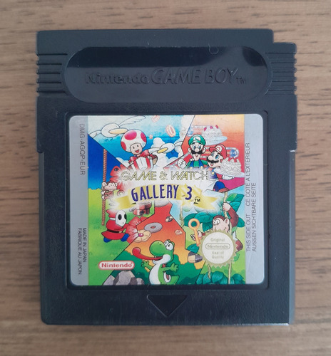 Game & Watch Gallery 3 - Juego Original De Game Boy Color