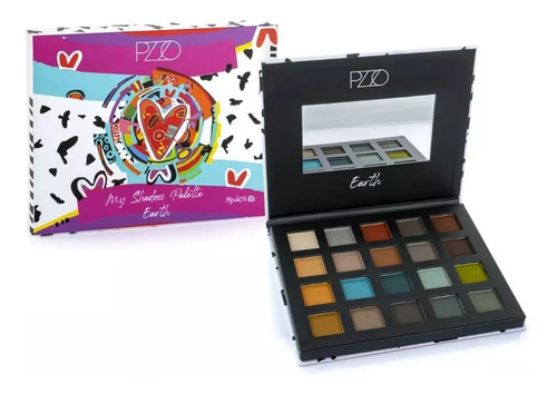 Petrizzio Paleta Sombras My Shadow Palette  20 Colores