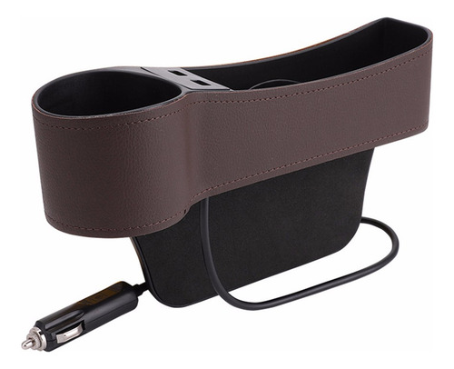 Caja De Almacenamiento W Para Asiento De Coche Con Hendidura