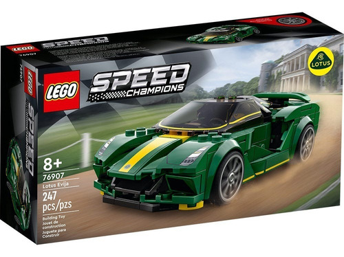 Lego Speed Champions Lotus evija Cantidad de piezas 247