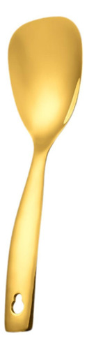 2 Cuchara De Servir Con Diseño Ergonómico Estilo A Oro