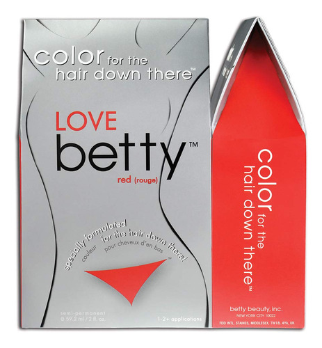 Betty Beauty Love (rojo) Betty - Kit De Coloracion Para El C