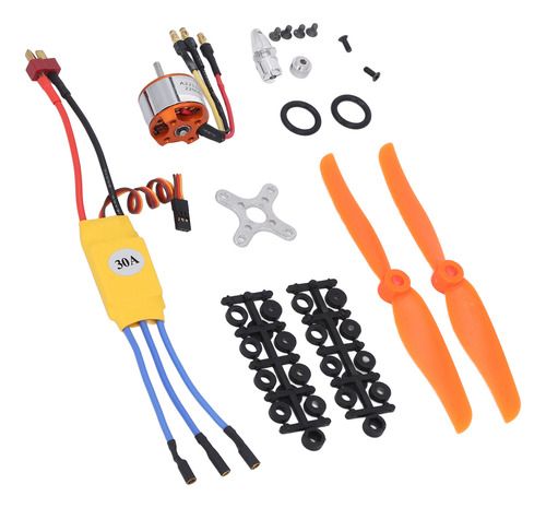 Kit De Hélice Esc Con Motor Sin Escobillas Rc Aircraft 2212