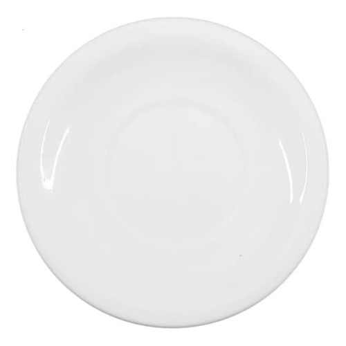 Plato Café 11 Cm Ala Angosta Tsuji Porcelana Línea 450 X1 U