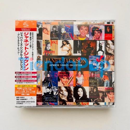Janet Jackson Greatest Hit Japon Edicion Especial 2 Cds/ Dvd