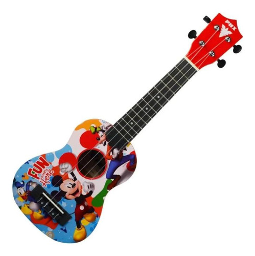 Ukulele Infantil Soprano Phx Mickey Cool Summer Ukp-mk3