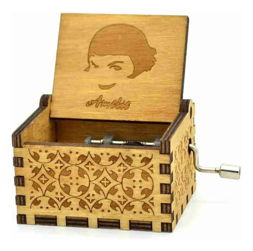 Caja Musical Amelie - La Valse D'amelie. Madera