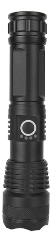 Linterna Led Xhp70 Con Zoom Telescópico