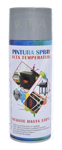 Spray Alta Temperatura Plata 400ml - Hfull