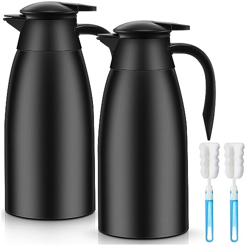 Norme 2 Pcs 68 Oz Cafetera Termal Carafe Aislado Jqblm