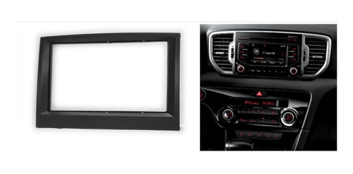 Kit Adaptación Radio Dash Kia Sportage (15 - Up)