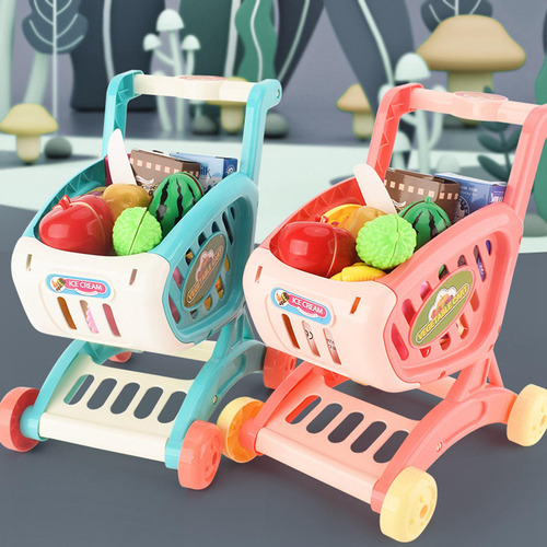 Mini Carrito De Compras De Juguete, Carrito De Supermercado,