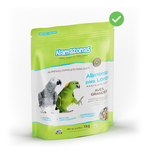 Semillas Mantenimiento Loro Montañes 1kg Alamazonas®