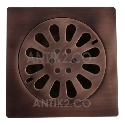 Rejilla Piso 10x10 Para Cobre Antiguo
