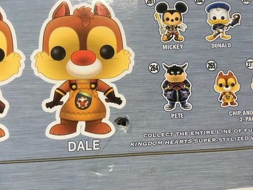Funko Pop! Kingdom Hearts - Pete #264 Chip Y Dale #277 #265