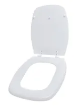 Comprar Asiento Tapa Inodoro Adaptable Verona Herraje Nylon Blanco