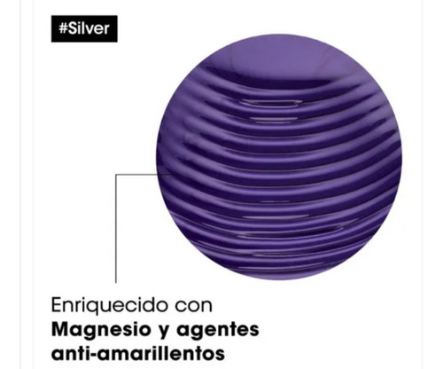 L'oréal Professionnel Shampoo Silver 1.5l Importado Original