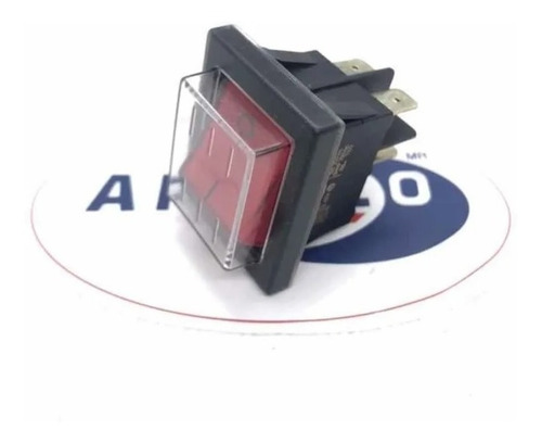 Imagen 3 de 6 de Boton Interruptor Encendido Apagado Aspiradora Rojo Con Led