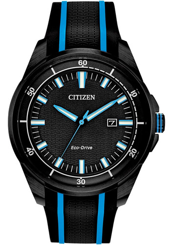 Reloj Pulsera  Citizen 61221 Del Dial Negro