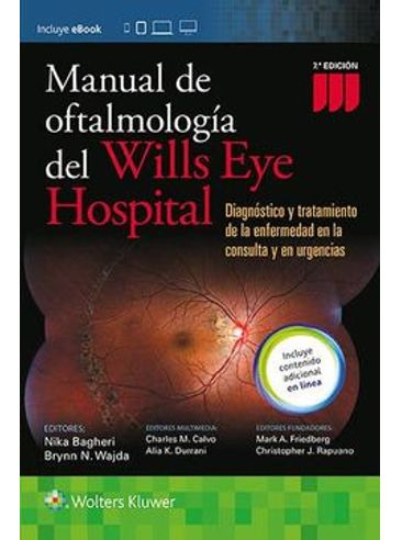 Libro Manual De Oftalmologia Del Wills Eye Hospital